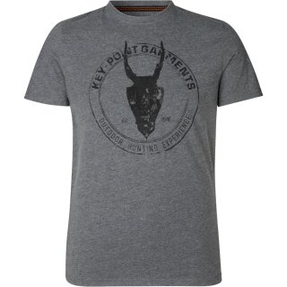 SEELAND® Key-Point T-shirt (Grey Melange) 3XL