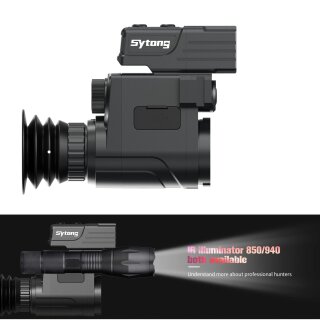 Sytong HT77 mit Laser Entfernungsmesser und 12 mm Linse und Adapter, ohne Strahle