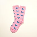 Krawattendackel Socken Dackel Grün Dackel Pink Klein 36-40